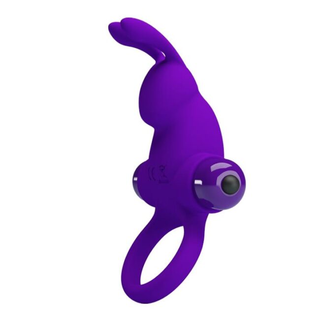 PRETTY LOVE - VIBRANT PENIS RING I fialový – Obrázok 3