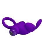 PRETTY LOVE - VIBRANT PENIS RING I fialový – Obrázok 4