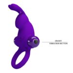 PRETTY LOVE - VIBRANT PENIS RING I fialový – Obrázok 6