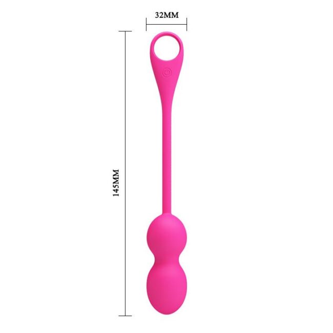 PRETTY LOVE ELVIRA Pink - Kegel balls – Obrázok 3