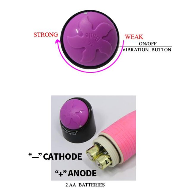 BAILE - Colorful sex expenrience Pink vibe - vibrátor – Obrázok 7